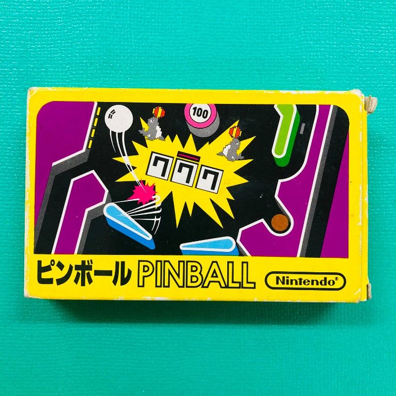 箱、取説あり】 ファミコン ピンボール PINBALL Nintendo 任天堂 FC