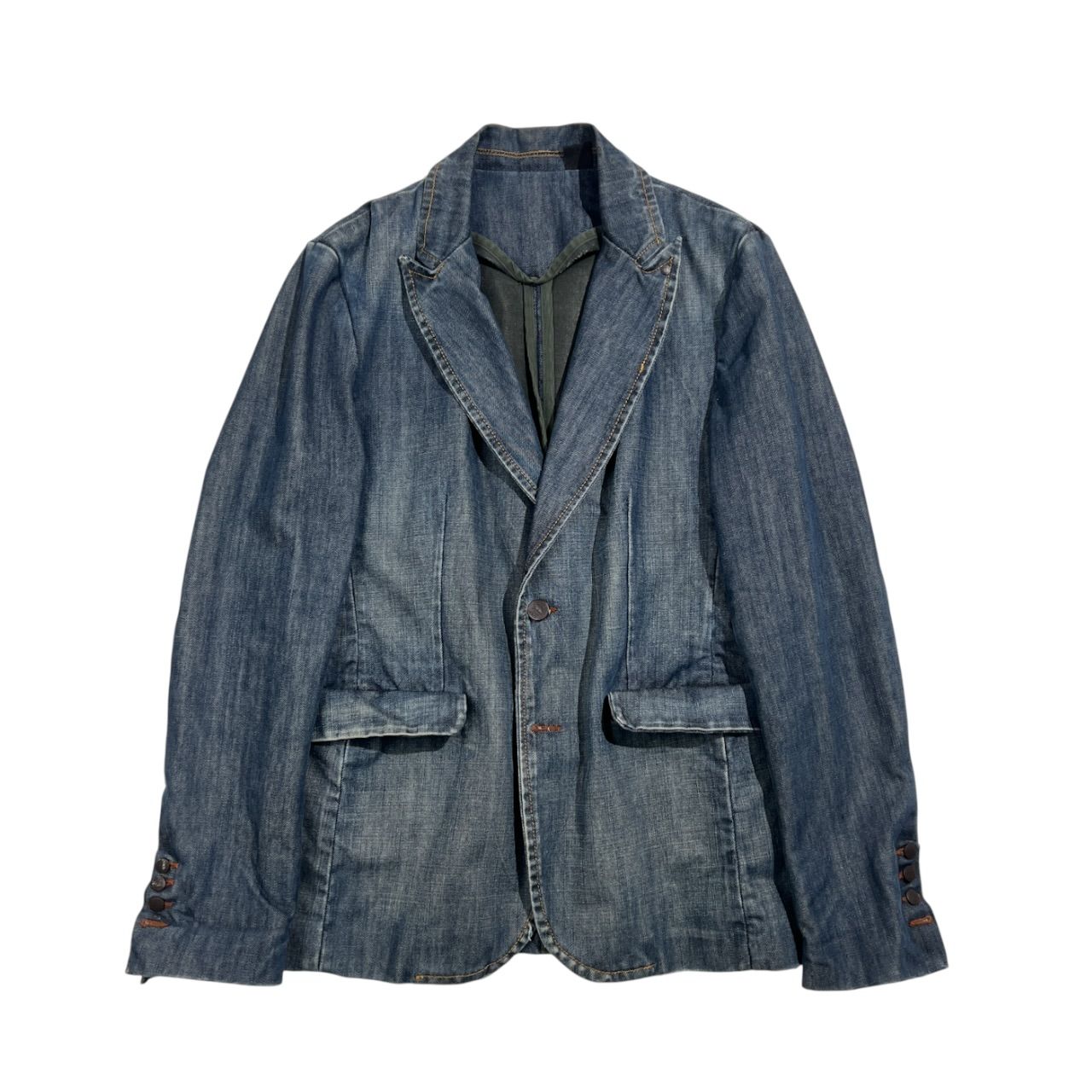 ZARA MAN ザラ テーラード デニムジャケット M⁄インディゴ系 メンズ 