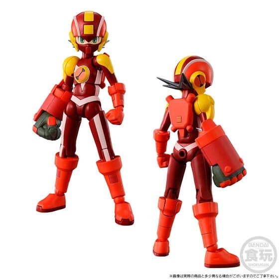 SMP Kit Makes Pose ロックマンエグゼ スタイルチェンジ ヒートガッツ
