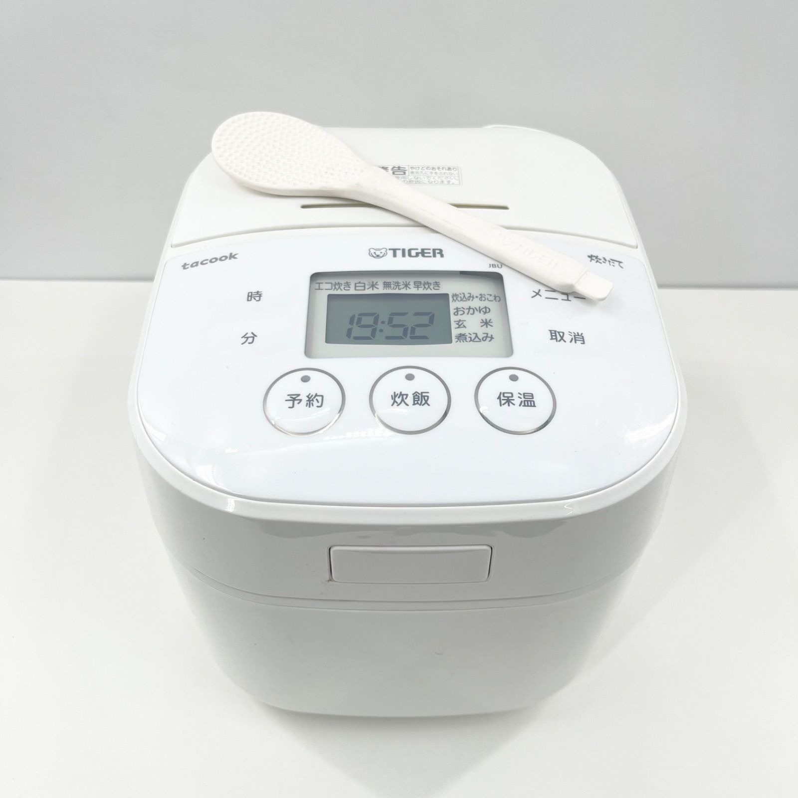 TIGER タイガー JBU-A551 tacook 炊飯器 3合炊き マイコン炊飯ジャー 