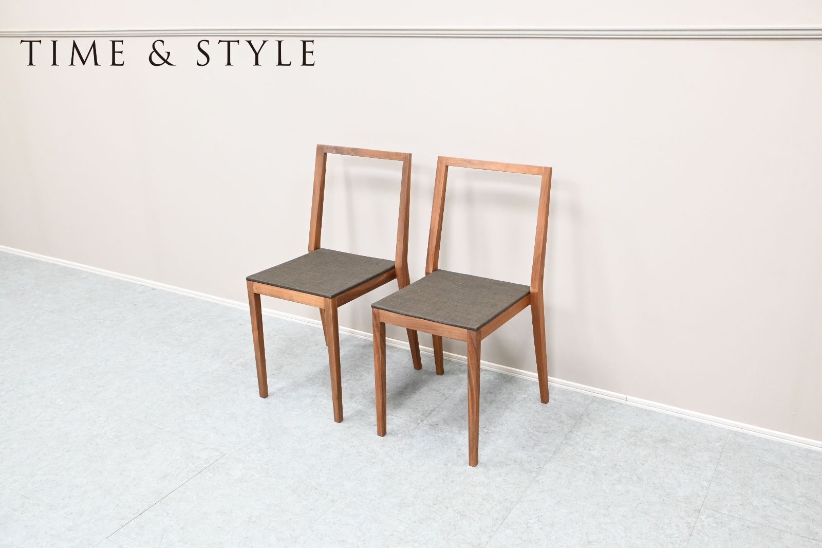 ☆展示極美品☆TIME&STYLE タイムアンドスタイル ダイニングチェア GC