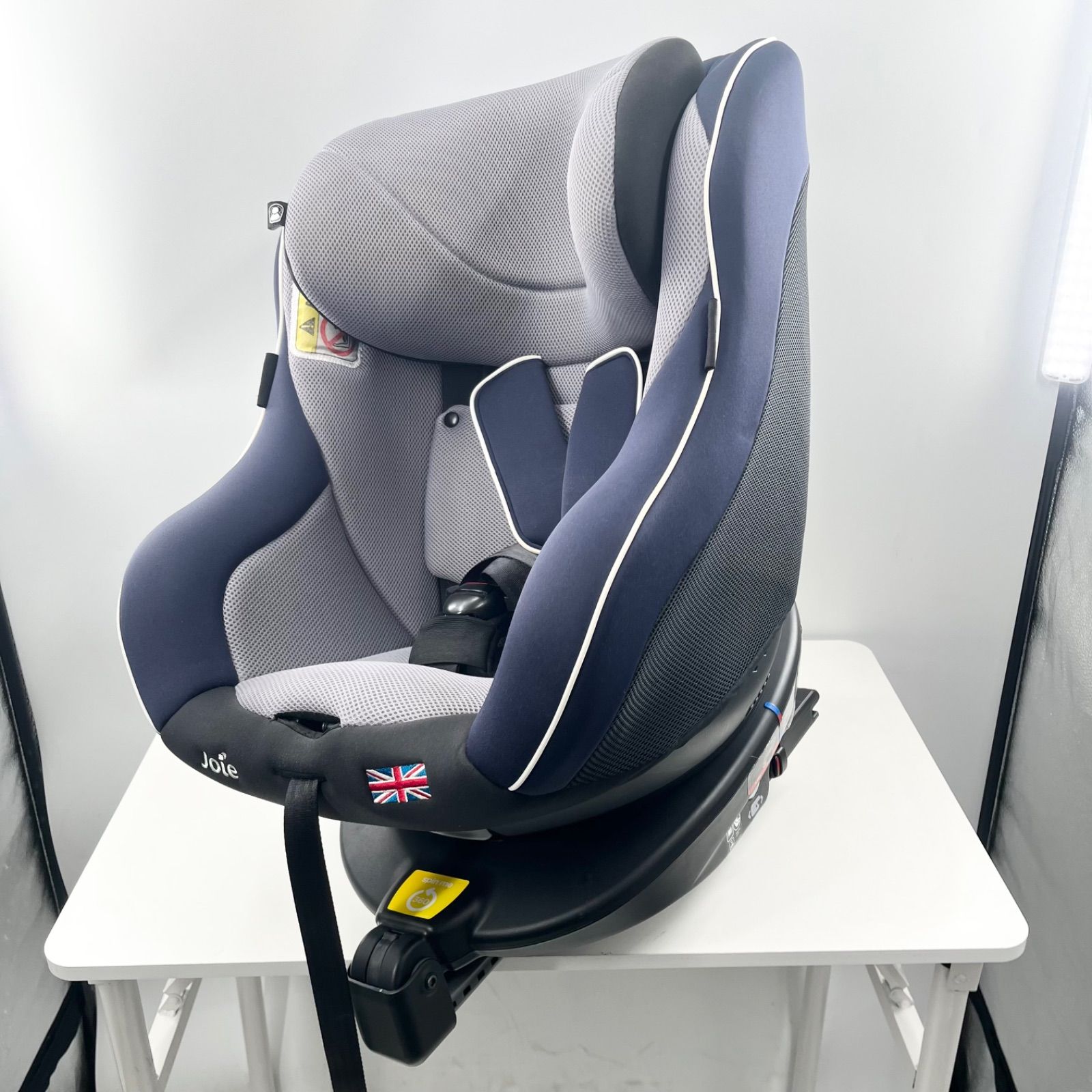 外出・移動用品 Joie 車用チャイルドシート グレー/ネイビー