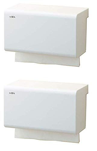 LIXIL(リクシル) INAX ペーパータオルホルダー 壁付形 KF-15U/WA (２個入り) [２個入り]