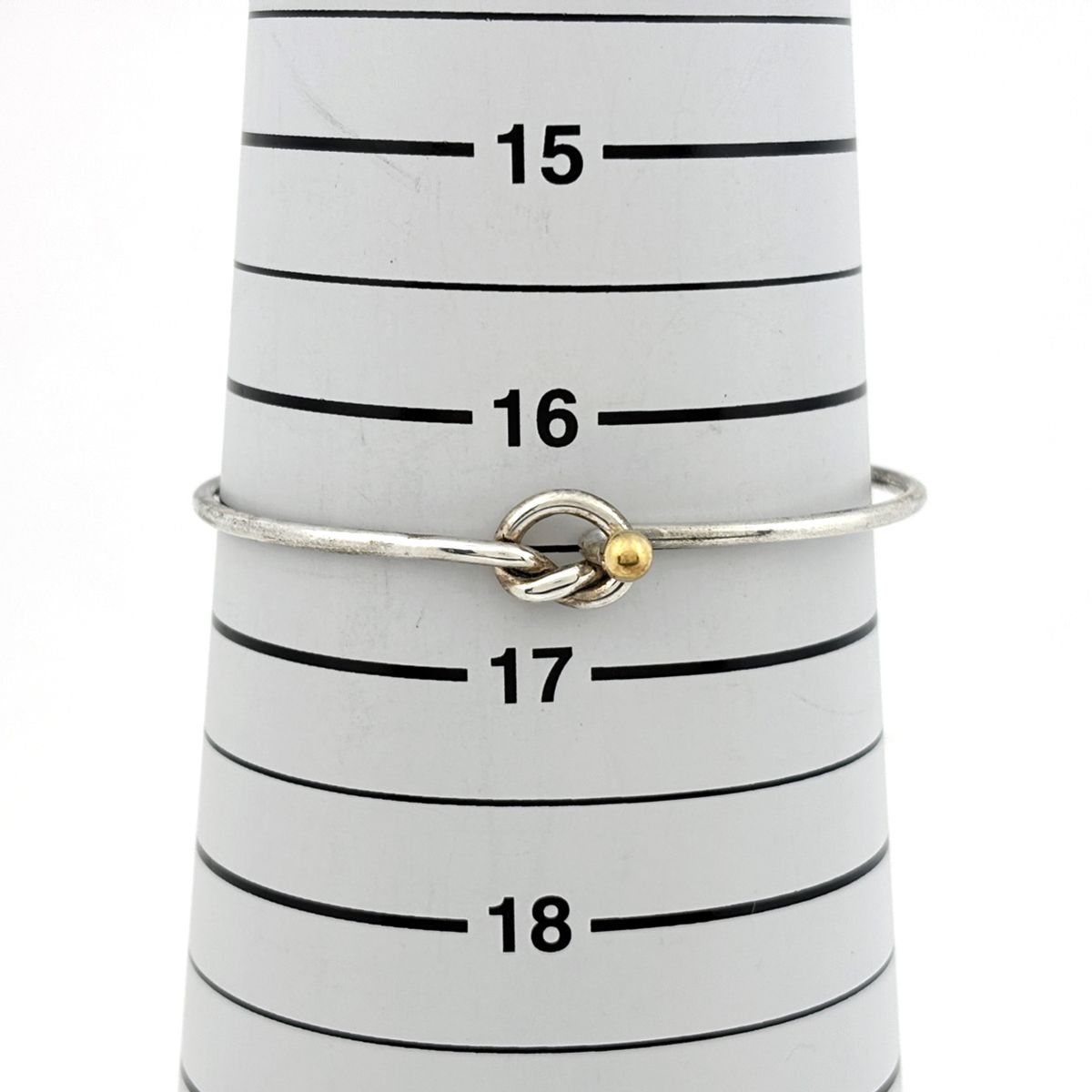 ティファニー TIFFANY&Co. フック＆アイ バングル ラブノット