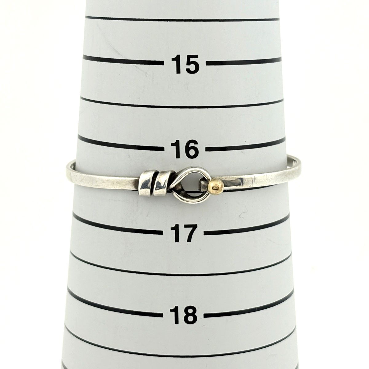 ティファニー TIFFANY&Co. フック＆アイ バングル ブレスレット 