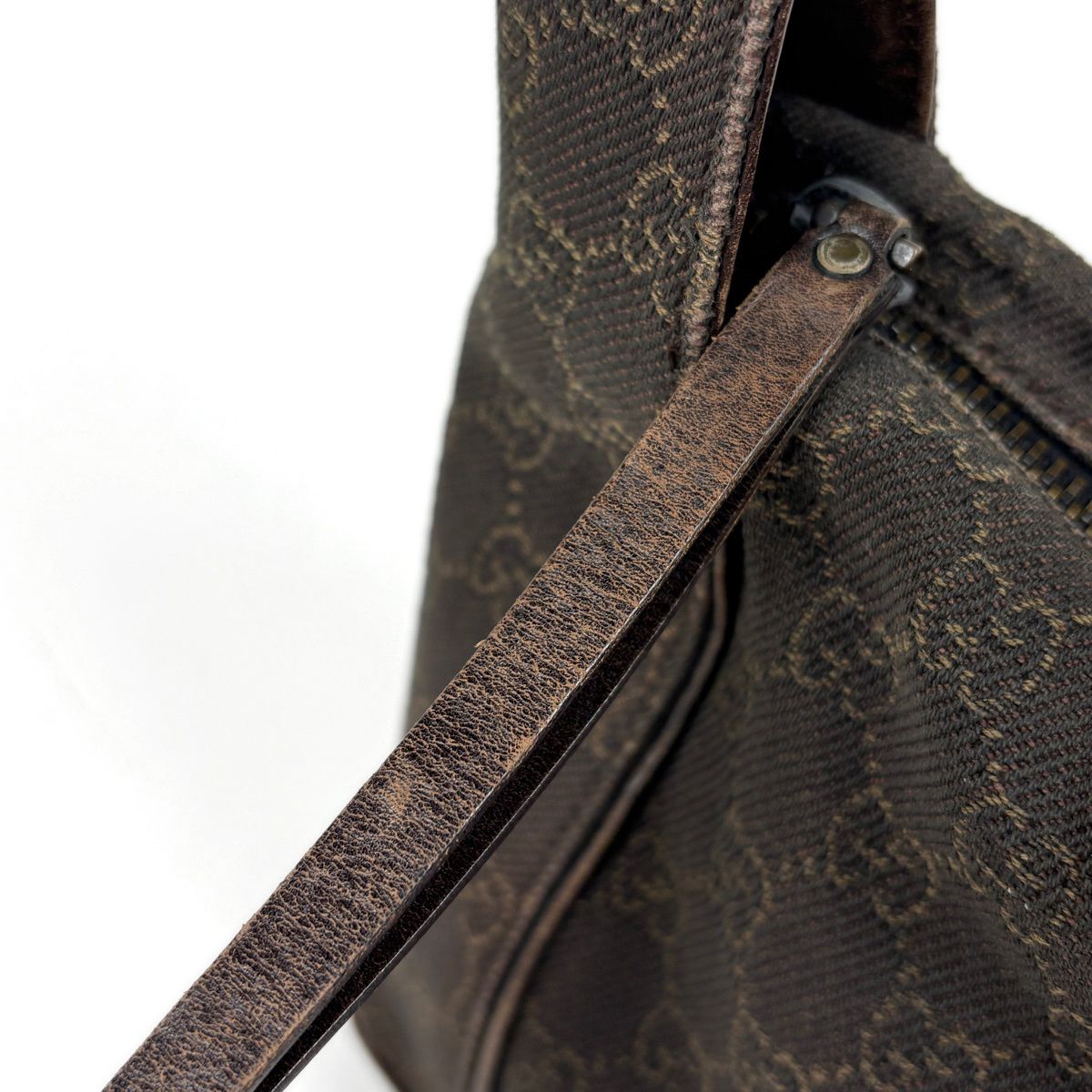 グッチ GUCCI GG柄 ハンドバッグ GGキャンバス ブラウン 101333 