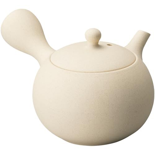 新品 常滑焼 急須 ティーポット てまり急須 白泥 容量約220ml 陶器