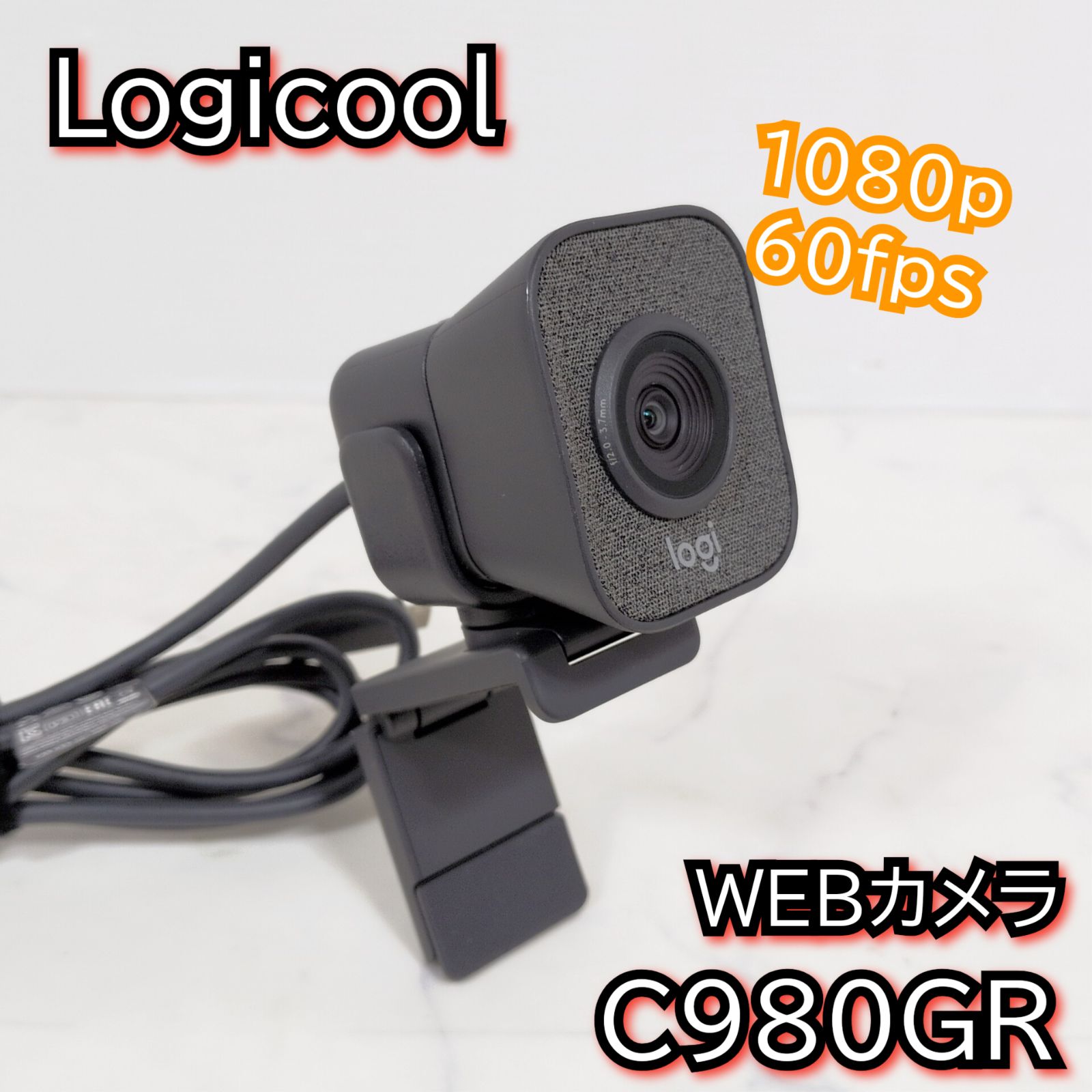 Logicool C980GR WEBカメラ 1080p 60fps 美結喜屋 - メルカリ