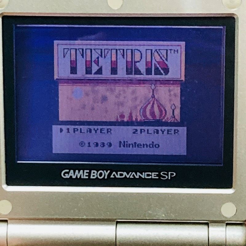 動作確認済み】任天堂 GBAハード ゲームボーイ アドバンスSP プラチナ