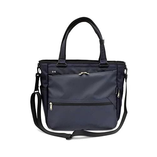 新品 [CIE] シー VARIOUS TOTEBAG NAVY 軽量 防水素材 日本製 ビジネスバッグ トート 2WAYトート 豊岡鞄
