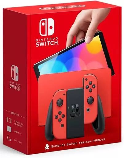 未使用品】Nintendo Switch 本体 ネオンブルー/ネオンレッド マリオ
