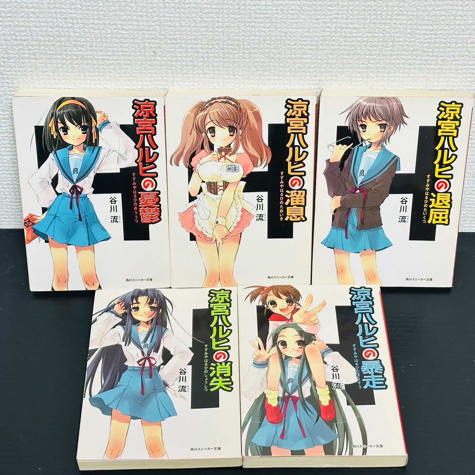 涼宮ハルヒの憂鬱 全巻セット 小説 1～14巻 秘話 初回限定版 特別