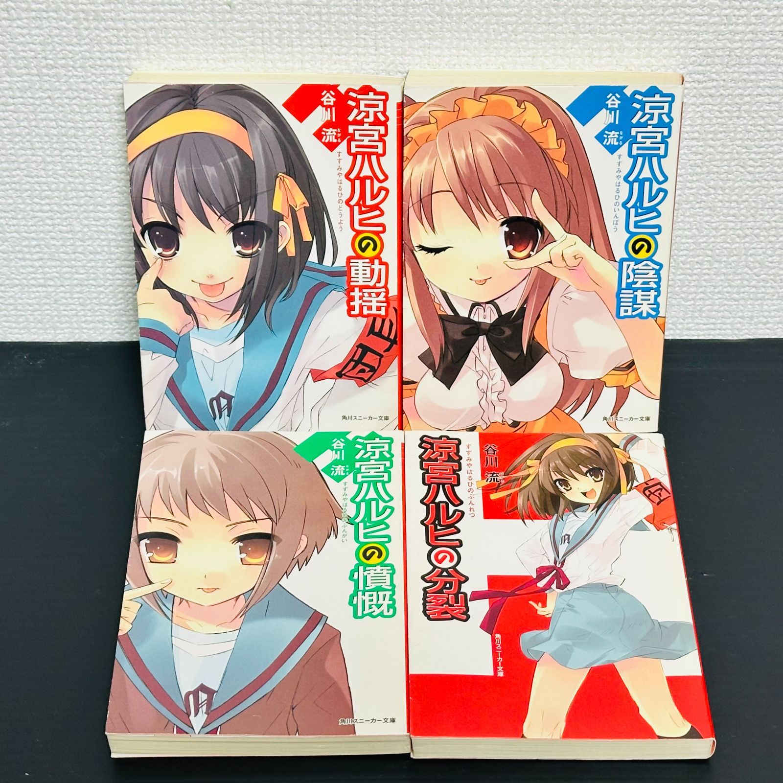涼宮ハルヒの憂鬱 全巻セット 小説 1～14巻 秘話 初回限定版 特別