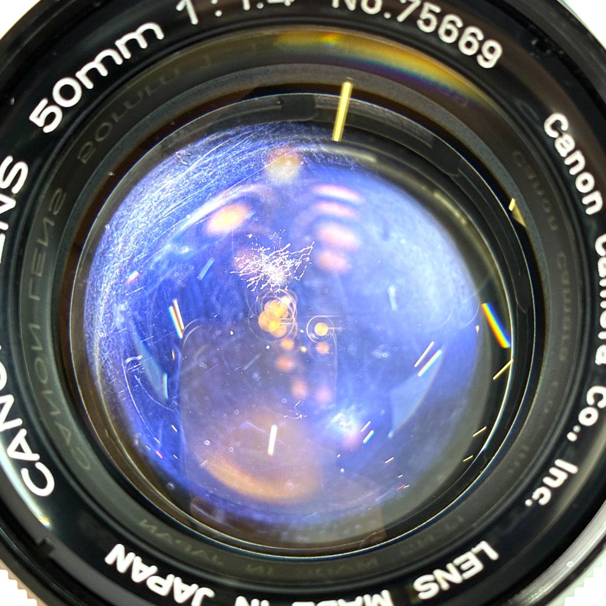 キヤノン Canon 50mm F1.4 Lマウント L39 レンジファインダーカメラ用