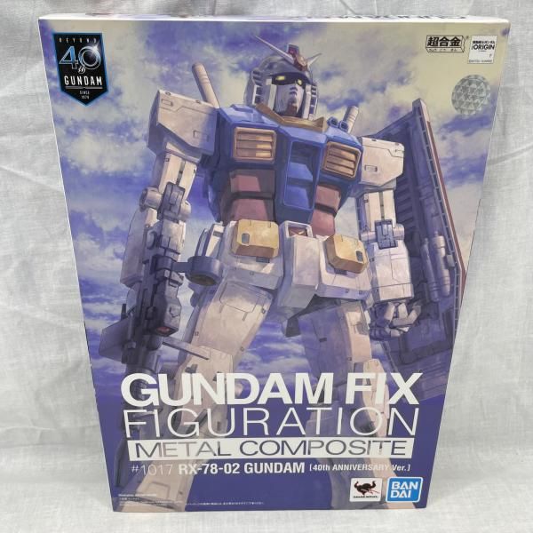 Gundam Fix Figuration Metal Composite | Gundam The Origin - MOBILE コンポジットrx-78-02 ガンダム 40周年記念ver 未開封！