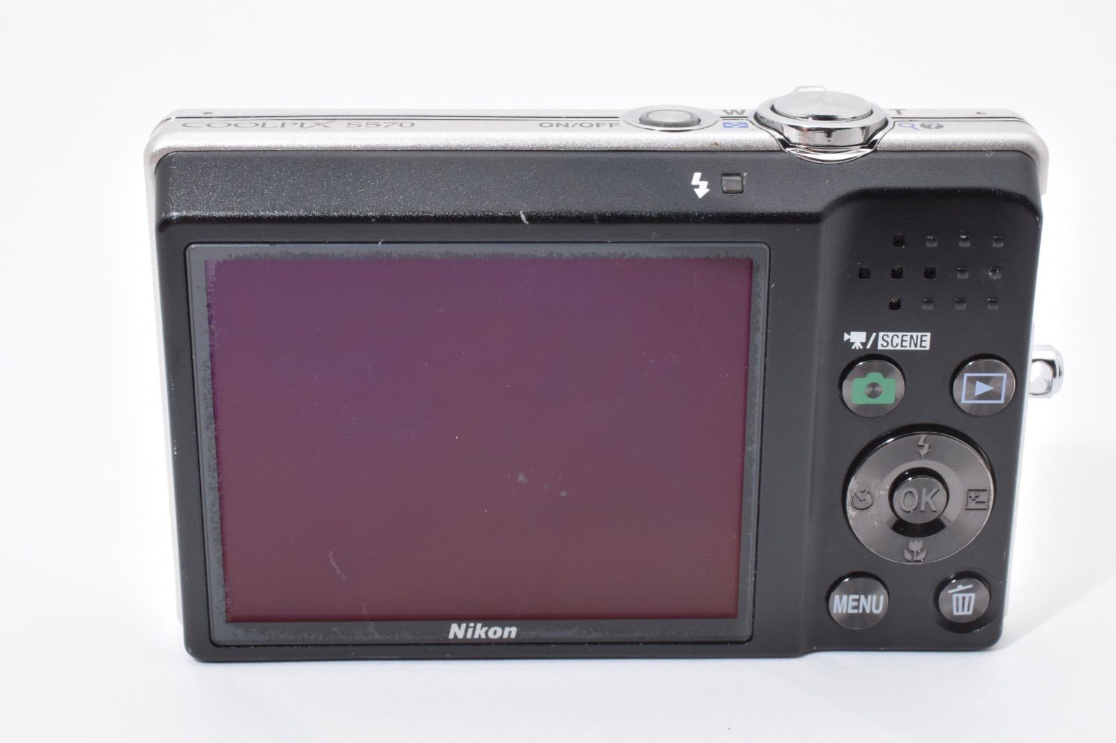 ニコン Nikon COOLPIX S570 シルバー充電器・SDカード付き 【公式通販】