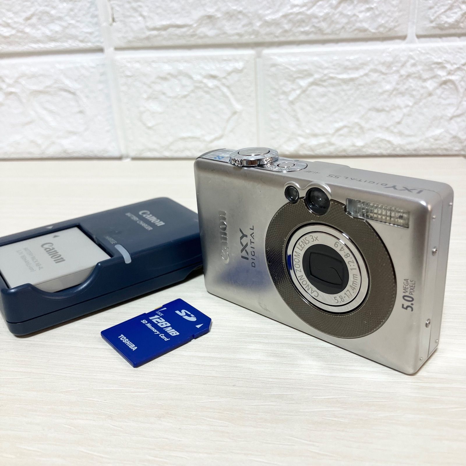 CANON IXY digital 55 シルバー 銀 イクシー デジタル キャノン 