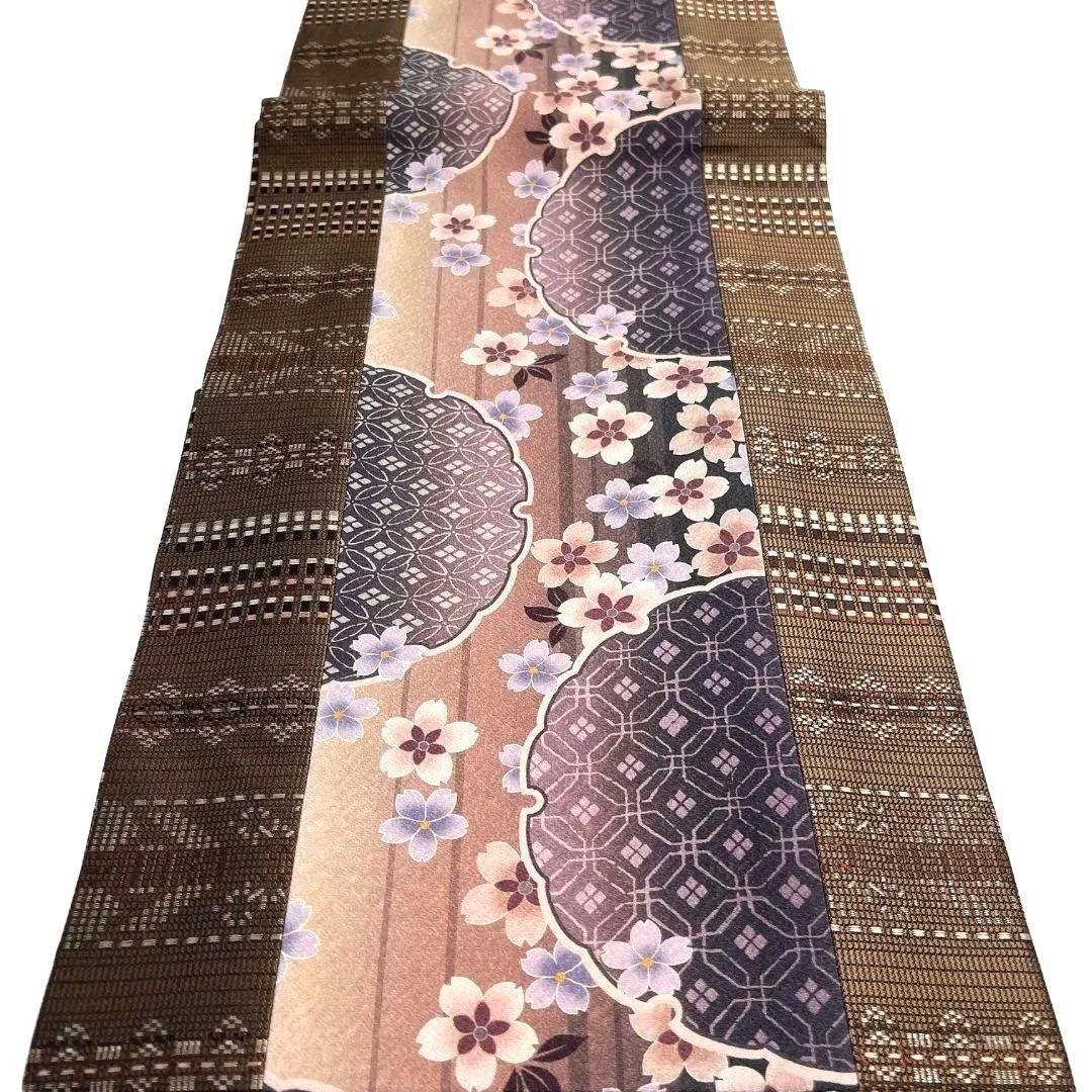 未着用 リバーシブル 全通 袋帯 兎 雪輪 桜花 着物 023b p - メルカリ