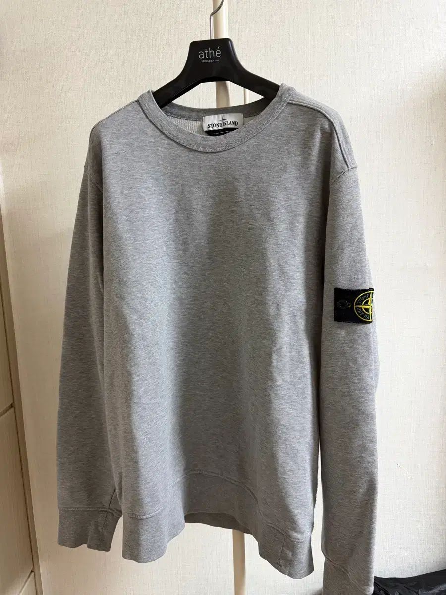 STONE ISLAND ストーンアイランド グレー スウェット STONE ISLAND