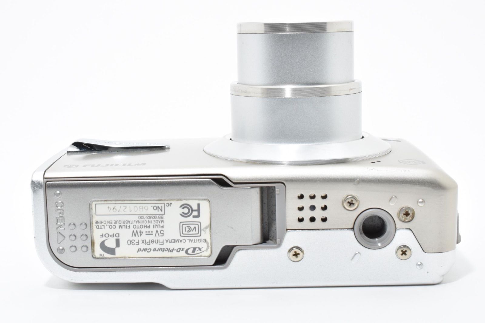 美品】 フジフイルム FUJIFILM FinePix F30 xD-Picture Card付き 