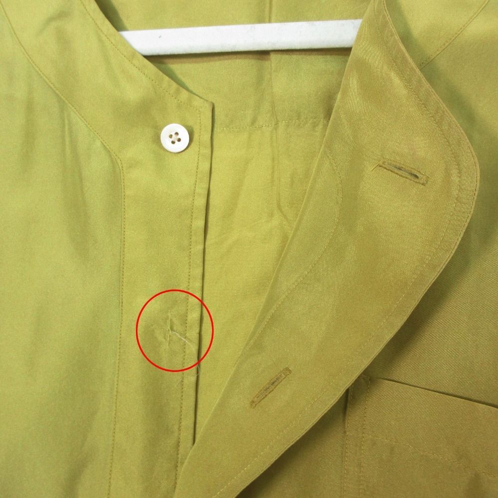 19ss フミカウチダ FUMIKA UCHIDA SILK SLEEP SHIRTS LONG シルク100 