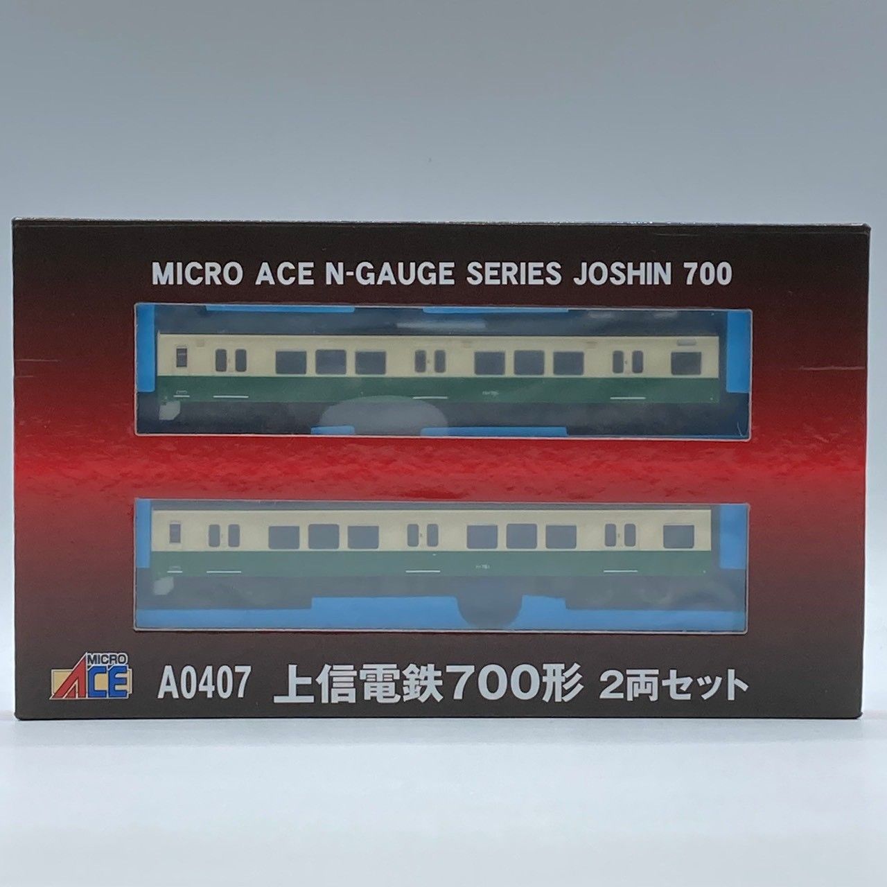 マイクロエース Nゲージ 上信電鉄700形 2両セット A0407 鉄道模型 電車