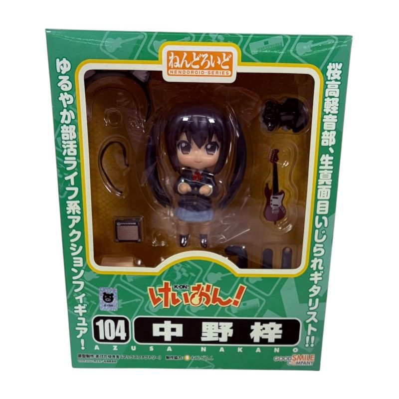 未開封】 ねんどろいど けいおん 平沢唯 田井中律 秋山澪 琴吹紬 中野