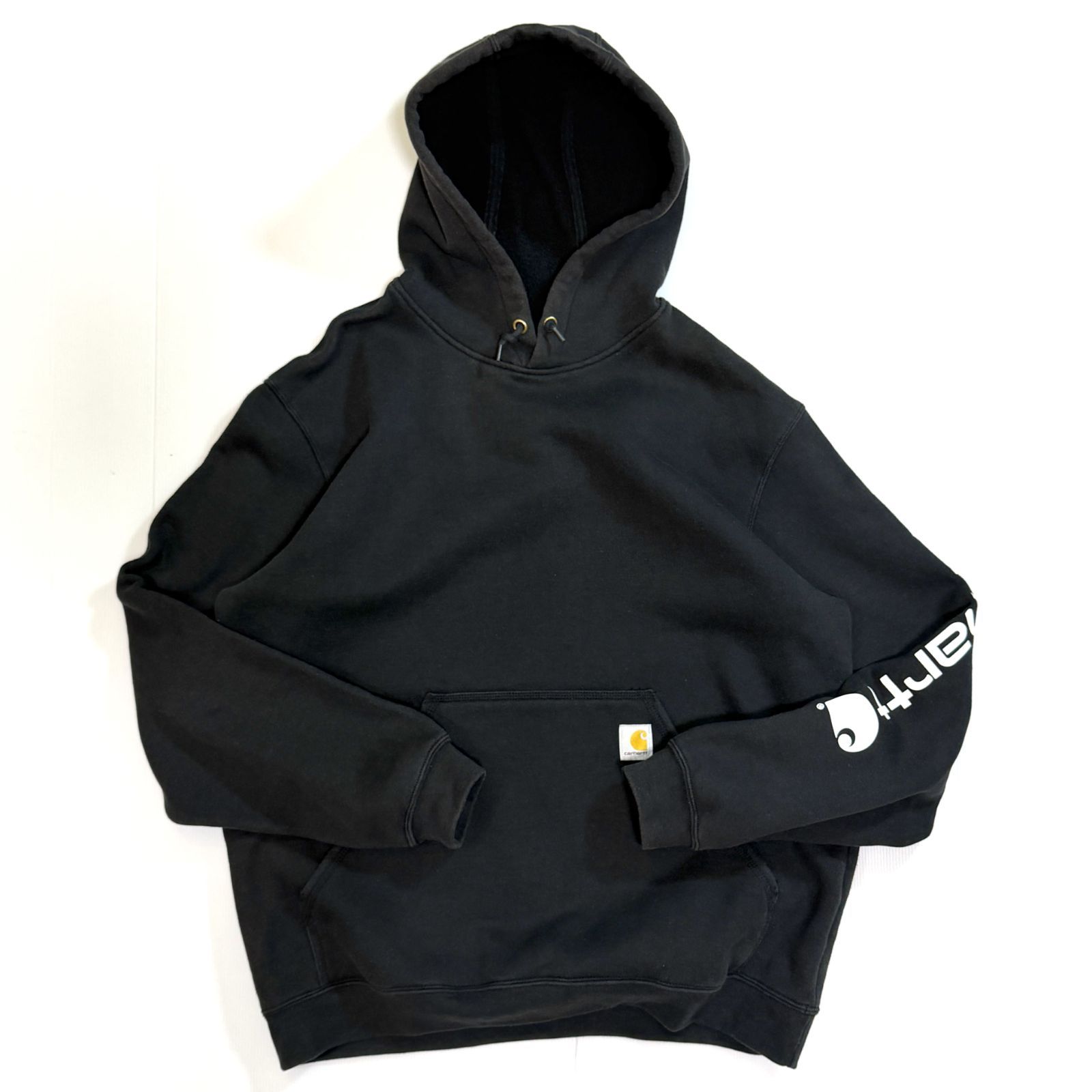 Carhartt ブラック ルーズフィットパーカー M - メルカリ Carhartt 