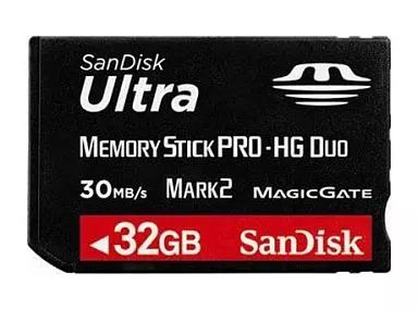 【中古】PSPハード メモリースティック PRO-HG デュオ (32GB) [SDMSPDHG-032G-J95]