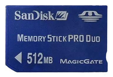 [Used] PSP Hard Memory Stick PRO Duo 512MB (no box/model/manufacturer unknown/transfer speed unquestionable)