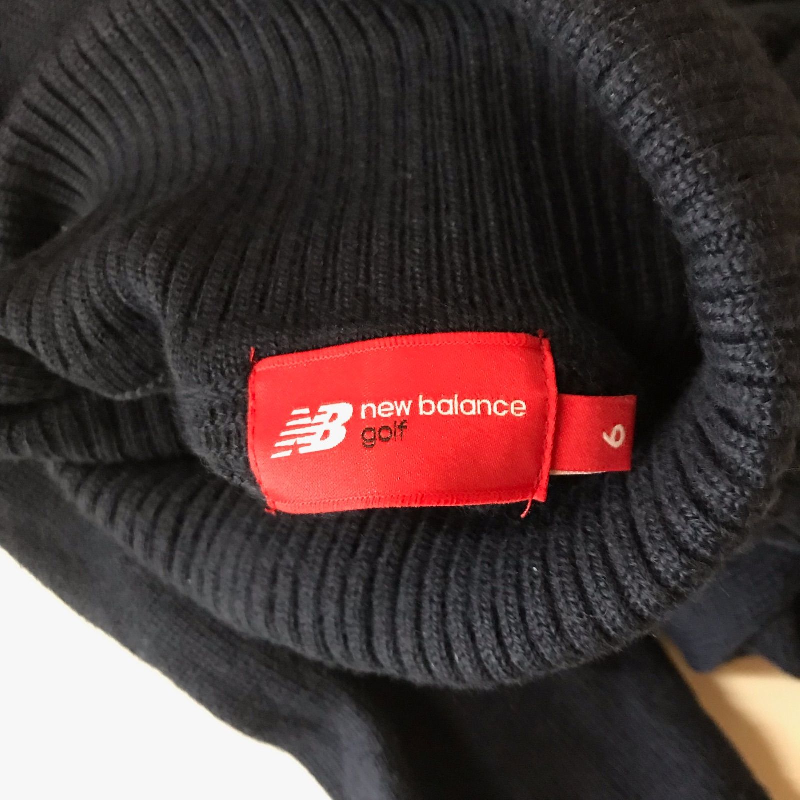 New Balance Golf タートルネックセーター メンズ 6 ネイビー