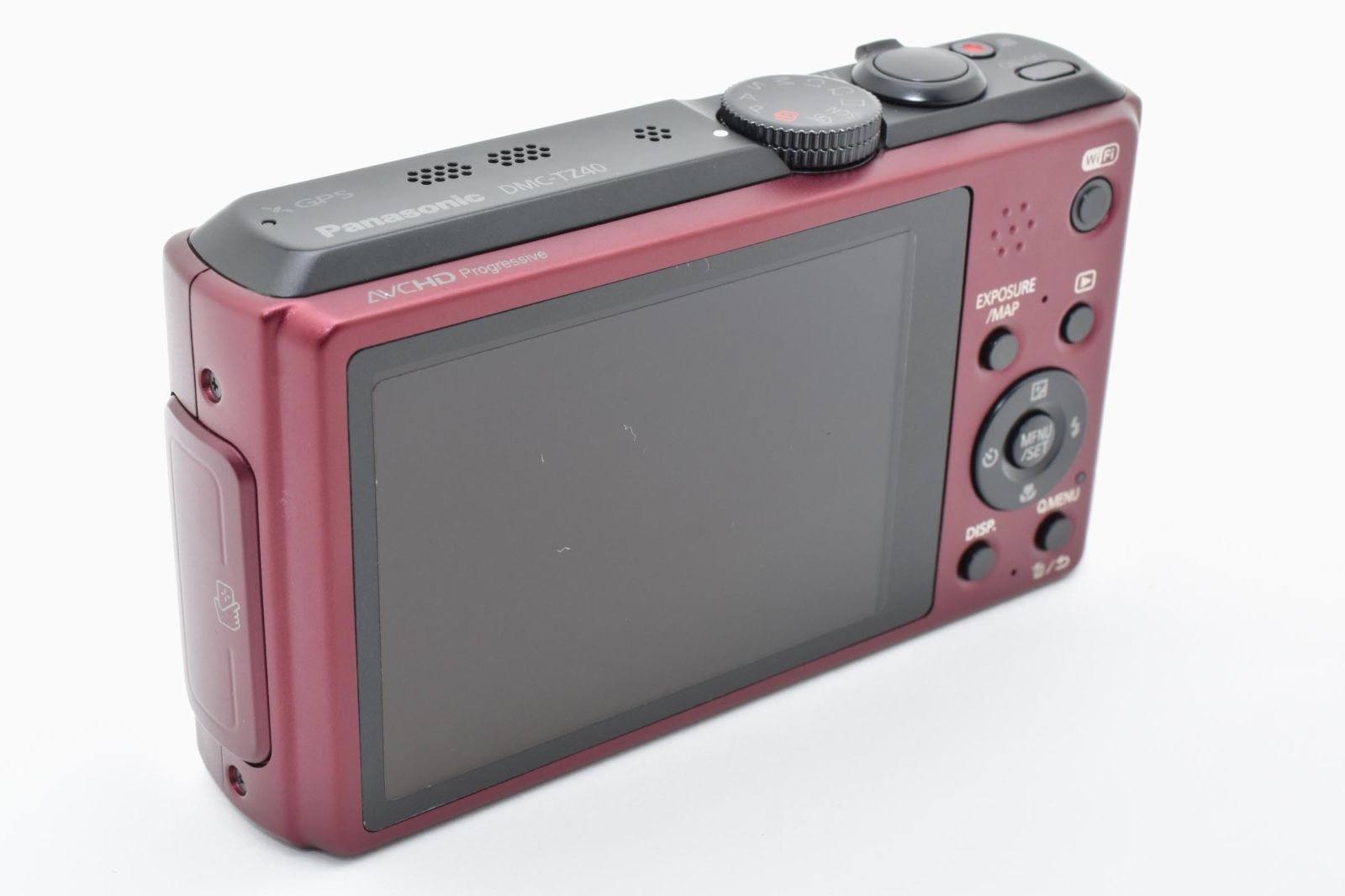 LUMIX DMC-TZ40 レッド コンパクトデジタルカメラ パナソニック LUMIX