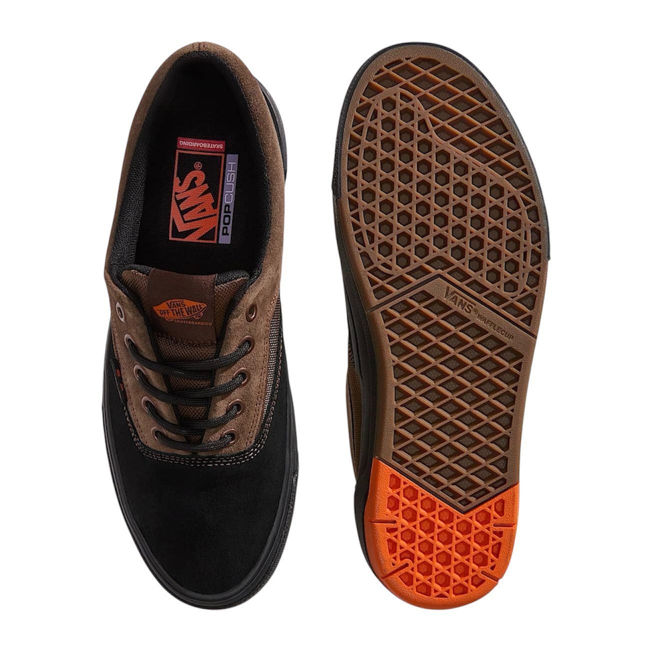 バンズ VANS エラ ワッフルカップ M SKATE ERA WAFFLECUP ブラウン