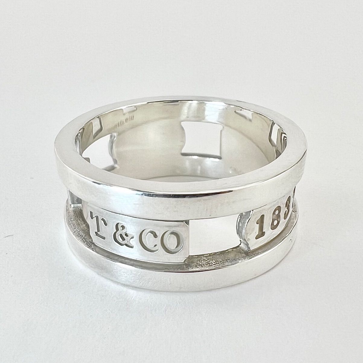 極美品 ティファニー 1837 エレメント リング 19号 TIFFANY 極美品 ティファニー 1837 エレメント リング 19号 TIFFANY