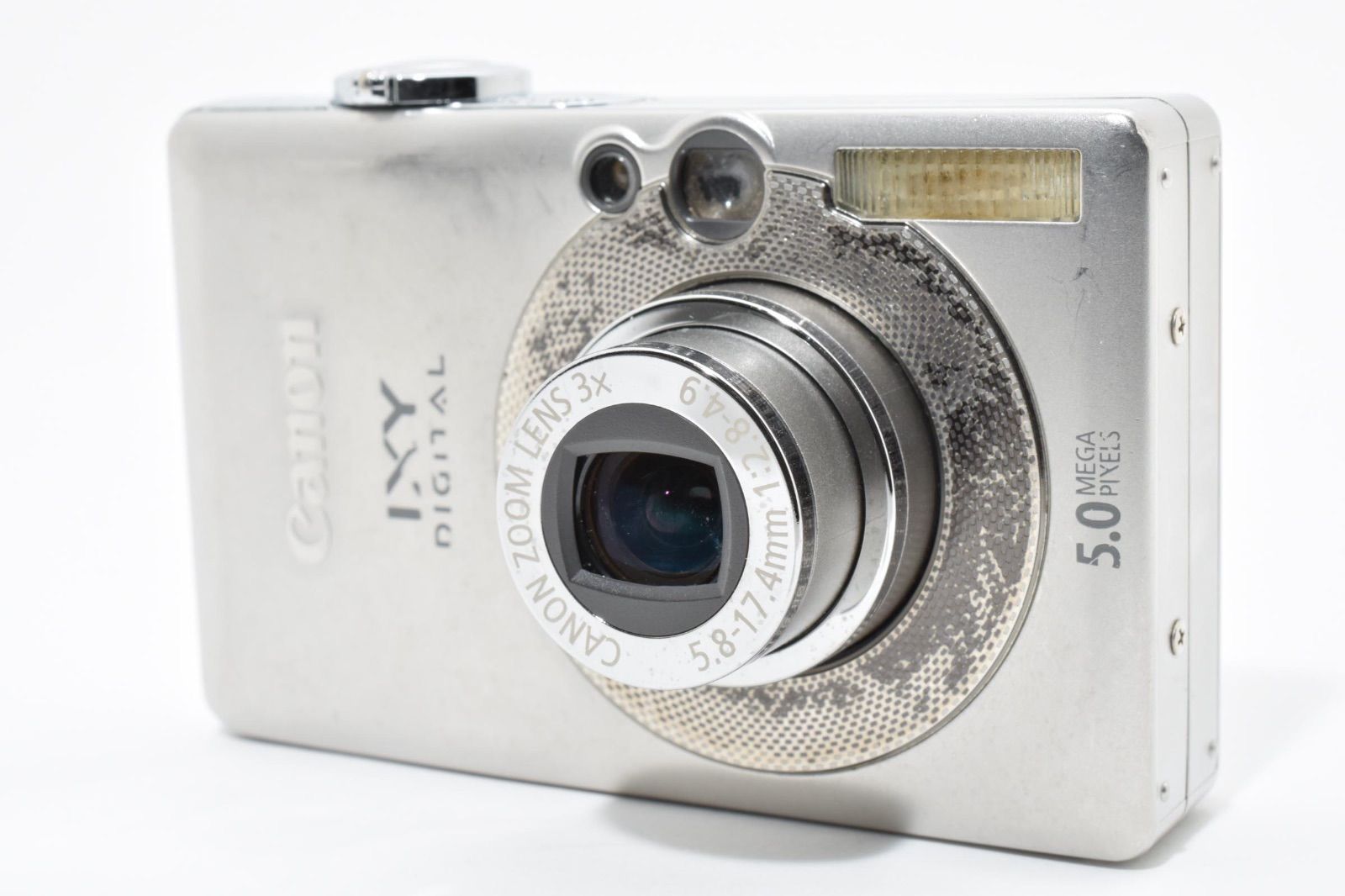 キヤノン Canon IXY DIGITAL 55 PC1150 シルバー SDカード付き - メルカリ
