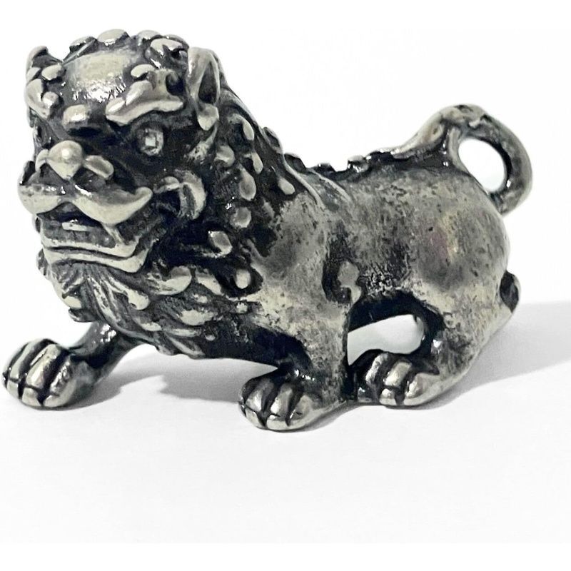 白銅製 獅子 ライオン シルバー ミニ 置物 インテリア オブジェ 白銅製 獅子 ライオン シルバー ミニ 置物 インテリア オブジェ