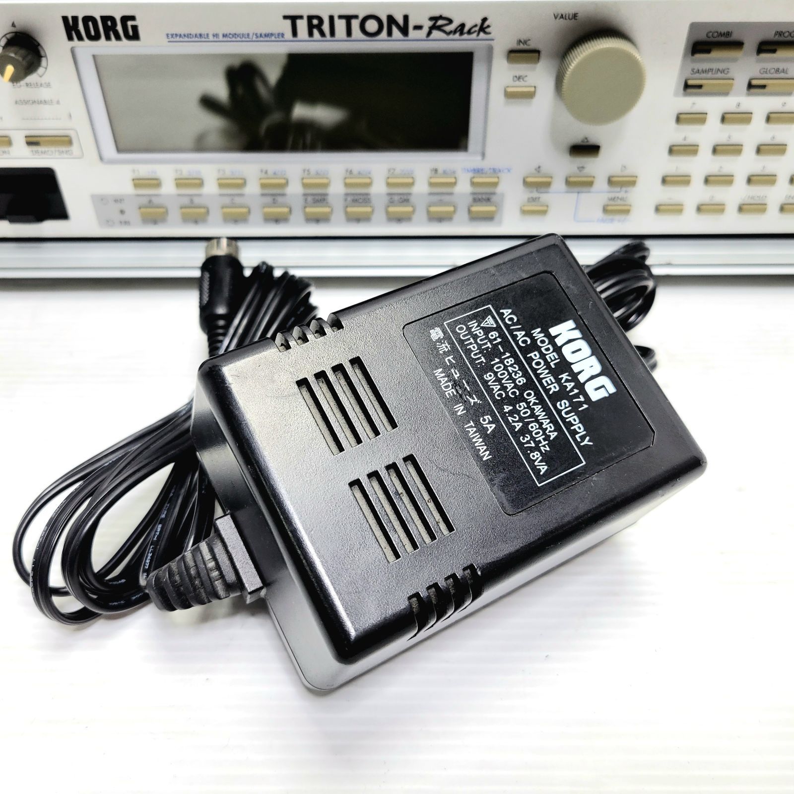 正常動作品】KORG TRITON-Rack 音源モジュール - メルカリ 正常動作品】KORG TRITON-Rack 音源モジュール - メルカリ