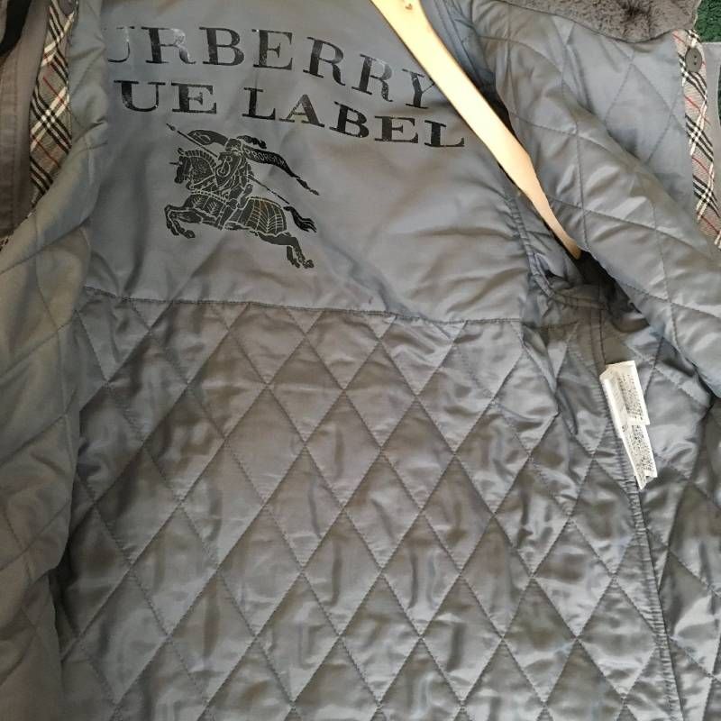 モッズコート / BURBERRY BLUE LABEL 美品 BURBERRY BLUE LABELバーバリーブルーレーベル ライナー付き