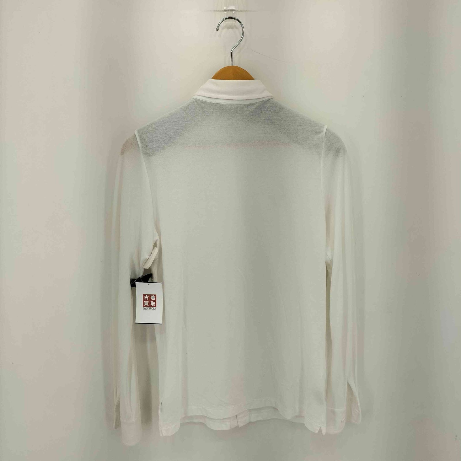 ザノーネ ZANONE ICE cotton アイスコットン 長袖ポロシャツ メンズ 46