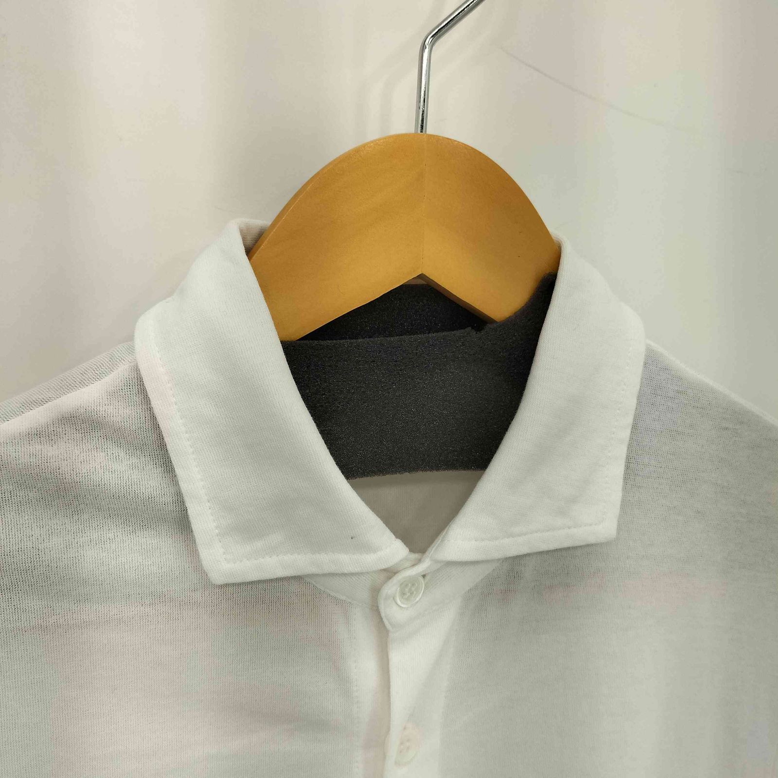 ザノーネ ZANONE ICE cotton アイスコットン 長袖ポロシャツ メンズ 46