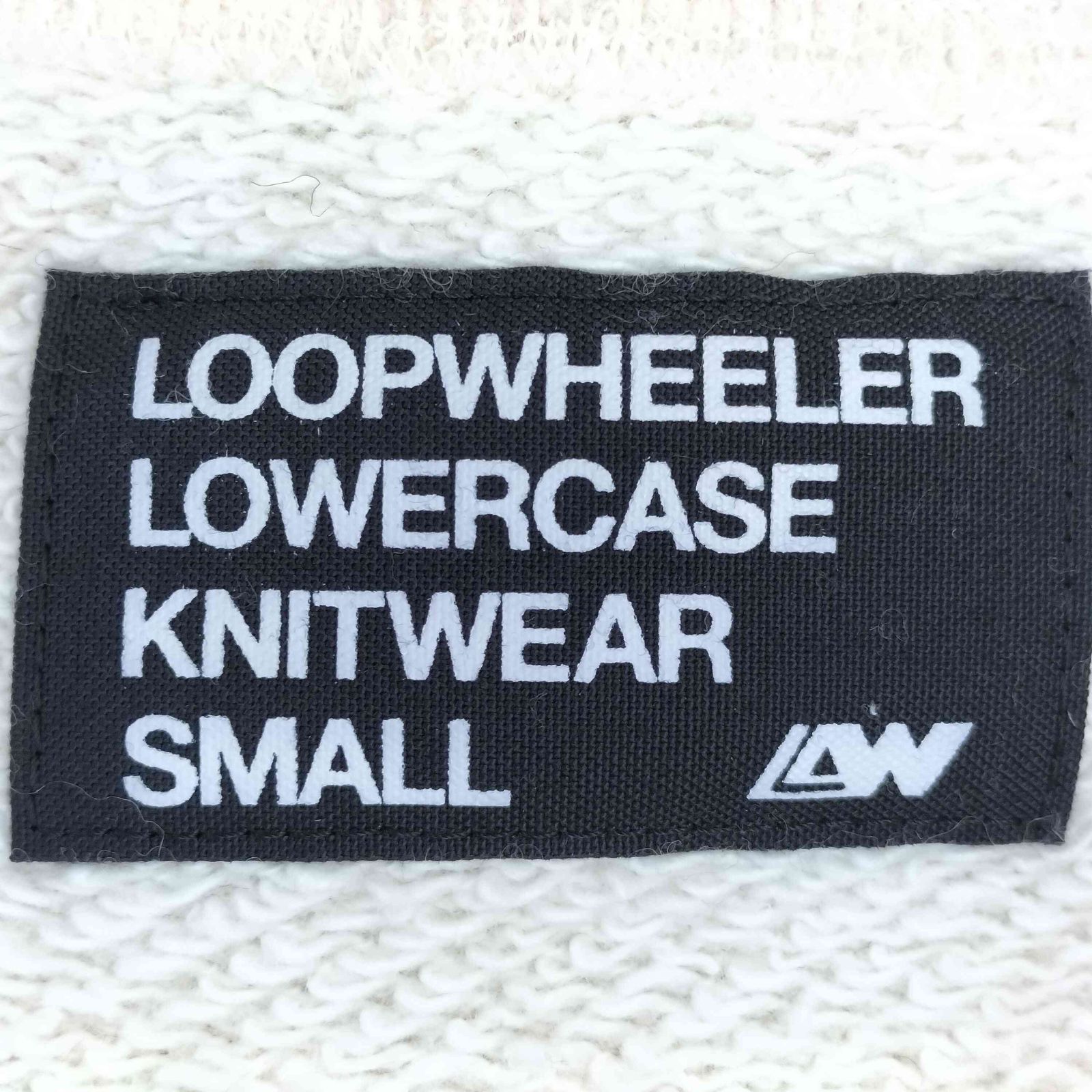 ループウィラー LOOPWHEELER LOWERCASE KNITWEAR ツリアミウールルーズ 