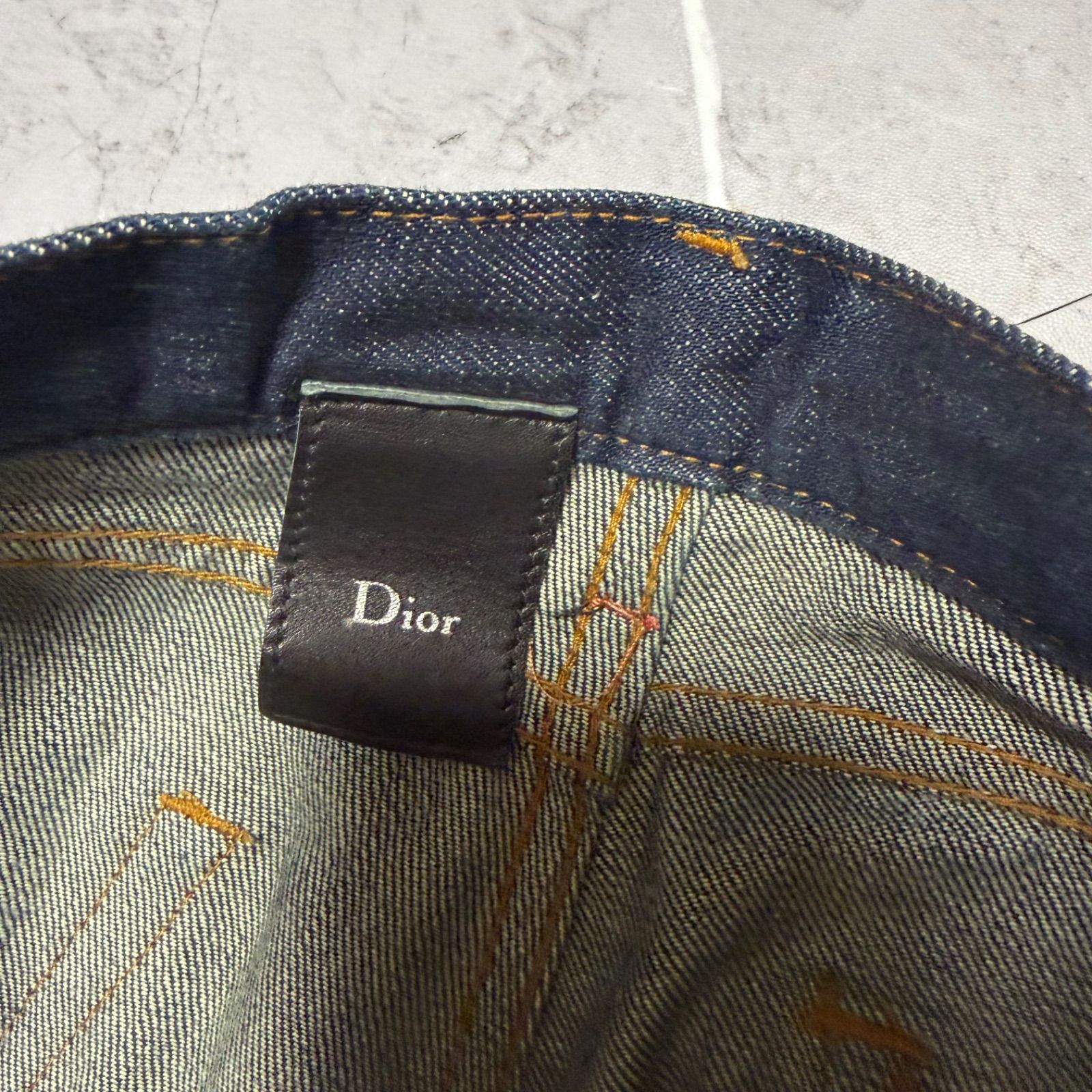 DIor HOMME ディオールオム 05AW エディ期 メンズ 濃紺 色残り