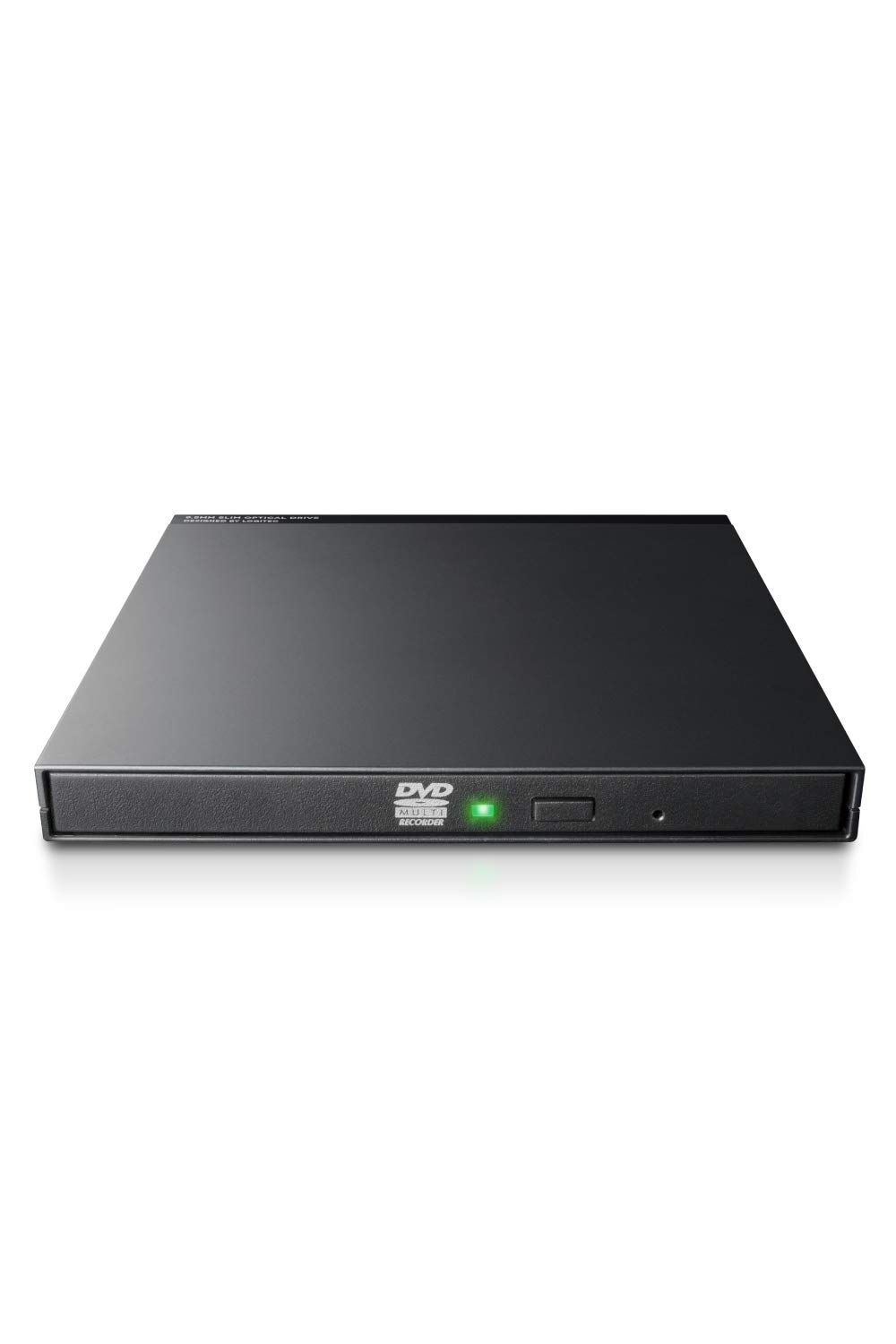 ロジテック DVDドライブ/USB2.0/薄型/オールインワンソフト付/ブラック [ブラック] [2.USB2.0/書込/編集/再生ソフト付属]