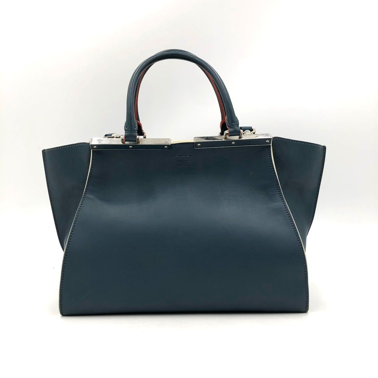 FENDI フェンディ トロワジュール 2WAY ボストンバッグ トラベル 旅行