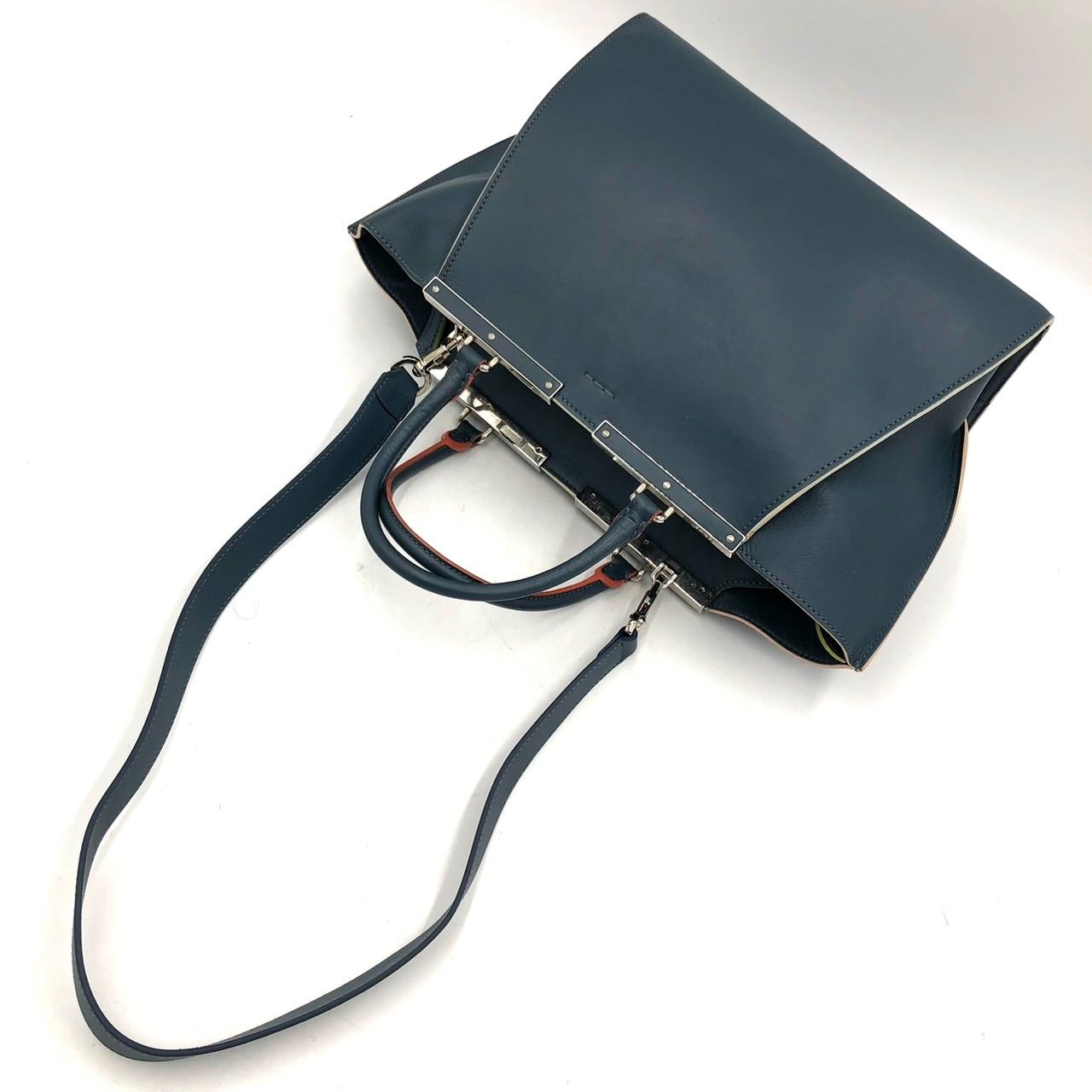 FENDI フェンディ トロワジュール 2WAY ボストンバッグ トラベル 旅行