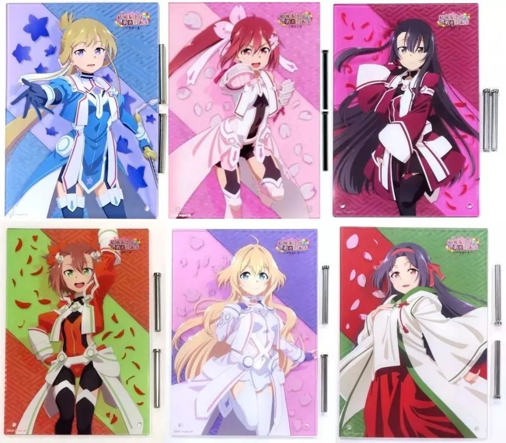 中古】アクリルスタンド・アクリルパネル 全6種セット アクリルパネル 