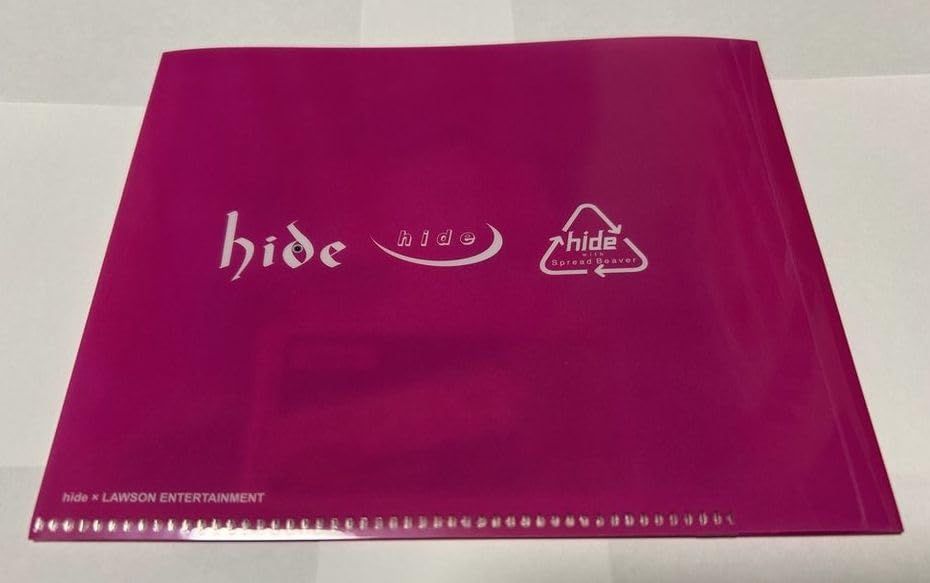 hide ヒデ X JAPAN くじ 2026 E賞 CDサイズ クリアファイル