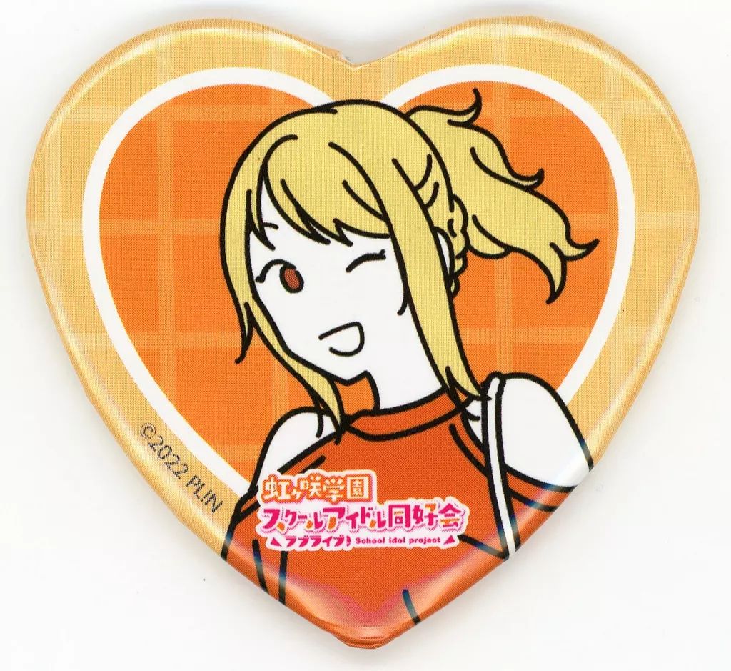 ラブライブ！ カウントダウン カウコン 宮下愛 缶バッジ 中古】バッジ・ピンズ 宮下愛 Ver.お散歩 ハート缶バッジ 「くじ引き堂