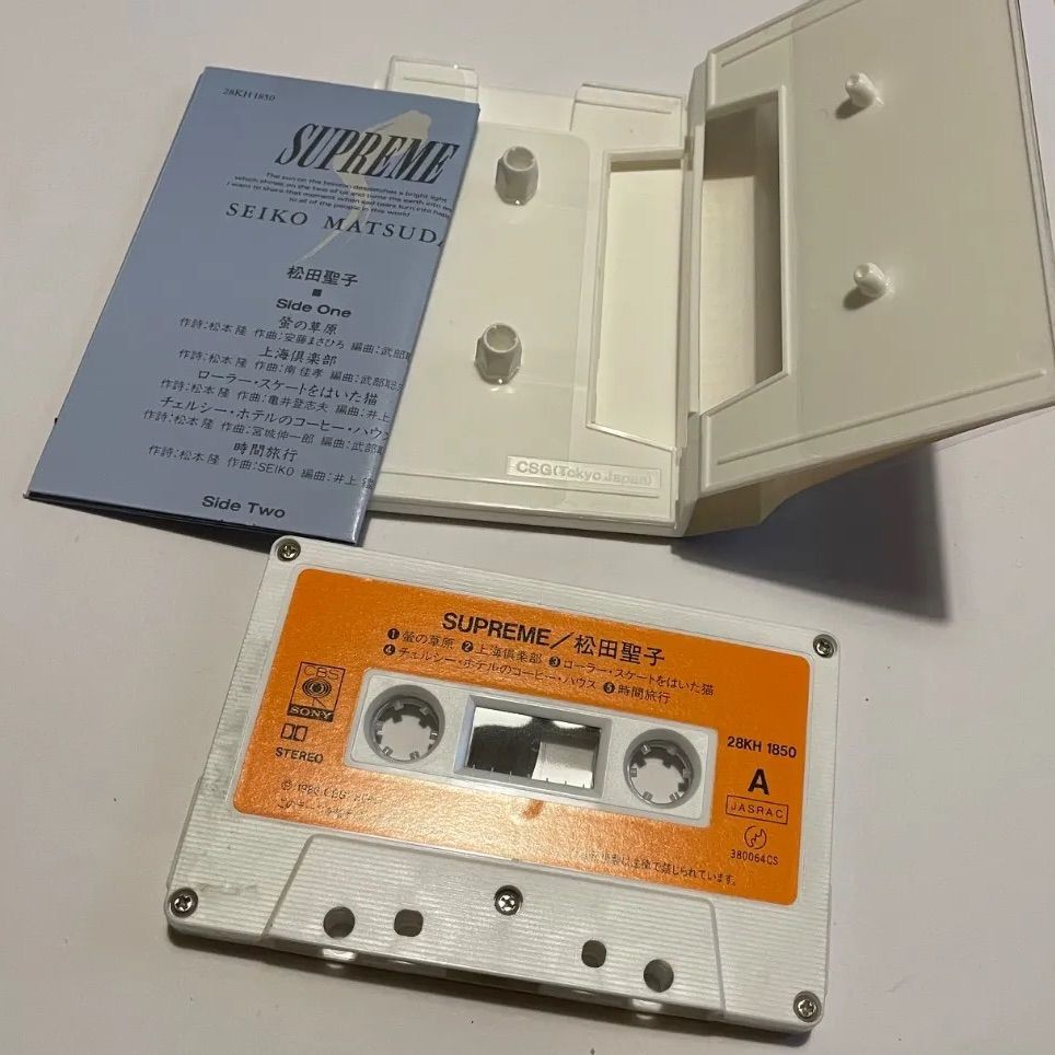 中古カセットテープ】松田聖子 カセットテープ2本セット - メルカリ