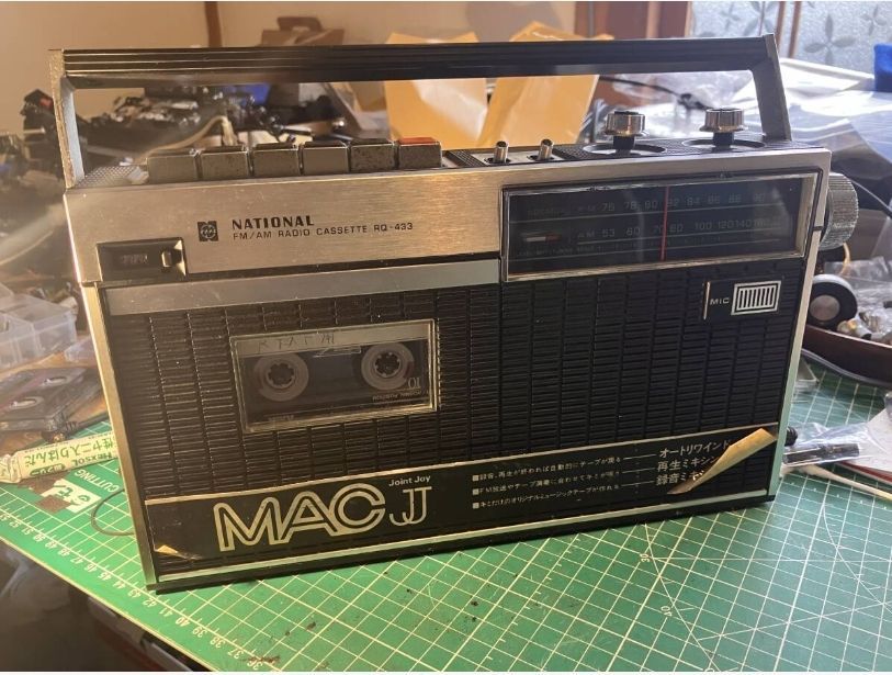 ナショナル National RQ 433 1973年 【NATIONAL】RQ-433 ラジカセ